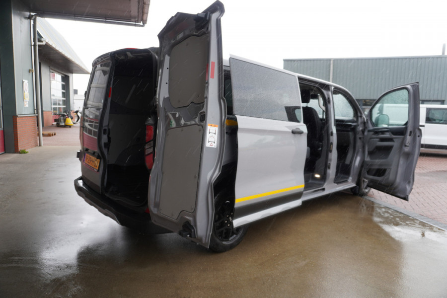 Ford Transit Custom 320L 2.0 TDCI 136PK L2H1 Trail DubbelCabine Schuifdeur L/R Nr. V090 | Airco | Adap | Navi| Camera | Blis | Lm velgen DEMO
