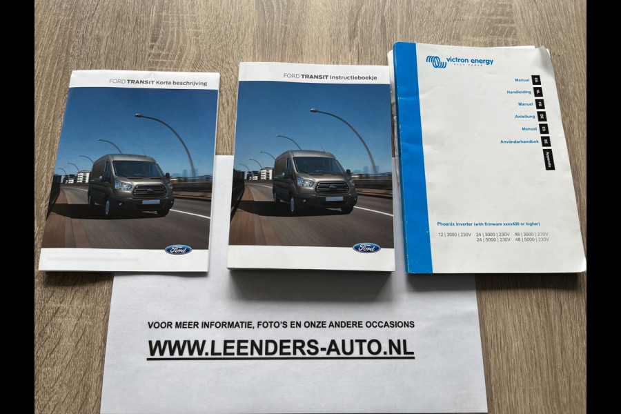 Ford Transit Servicewagen 2.0 TDCI 130pk euro6 L2H2 Trend Sortimo Inrichting Victron v230 Standkachel Trekhaak RIJKLAARPRIJS!