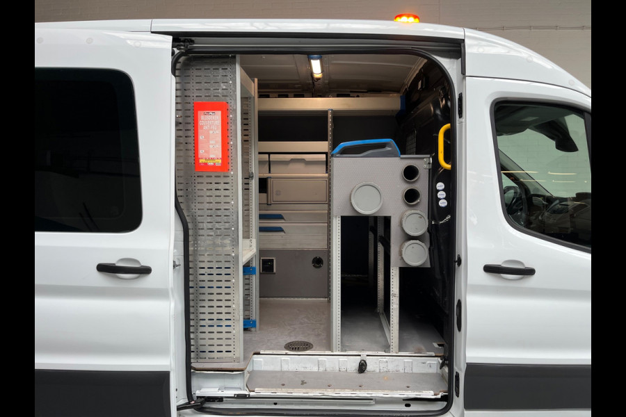 Ford Transit Servicewagen 2.0 TDCI 130pk euro6 L2H2 Trend Sortimo Inrichting Victron v230 Standkachel Trekhaak RIJKLAARPRIJS!