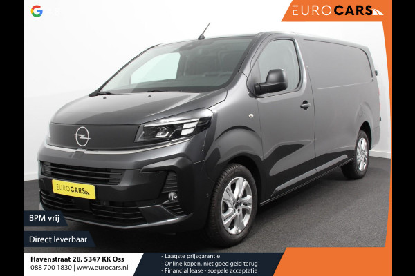 Opel Vivaro 2.0 BlueHDi 180 S&S L3 Automaat Apple Carplay /  Android Auto Parkeersensoren V+A Trekhaak Camera Navigatie Cruise Control LED koplampen houten afwerking laadruimte