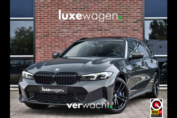 BMW 3 Serie Touring 330e M-Sport Pano ACC H/K El-zetels HUD Dravitgrau 19inch