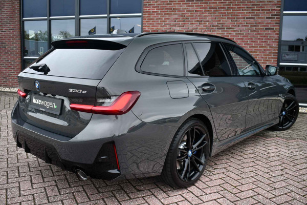 BMW 3 Serie Touring 330e M-Sport Pano ACC H/K El-zetels HUD Dravitgrau 19inch