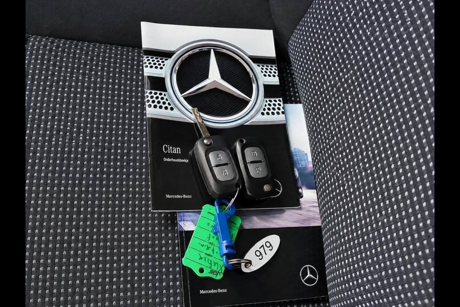 Mercedes-Benz Citan 108 CDI  Lang Airco Navi Cruise Camera Schuifdeur Houten Laadvloer