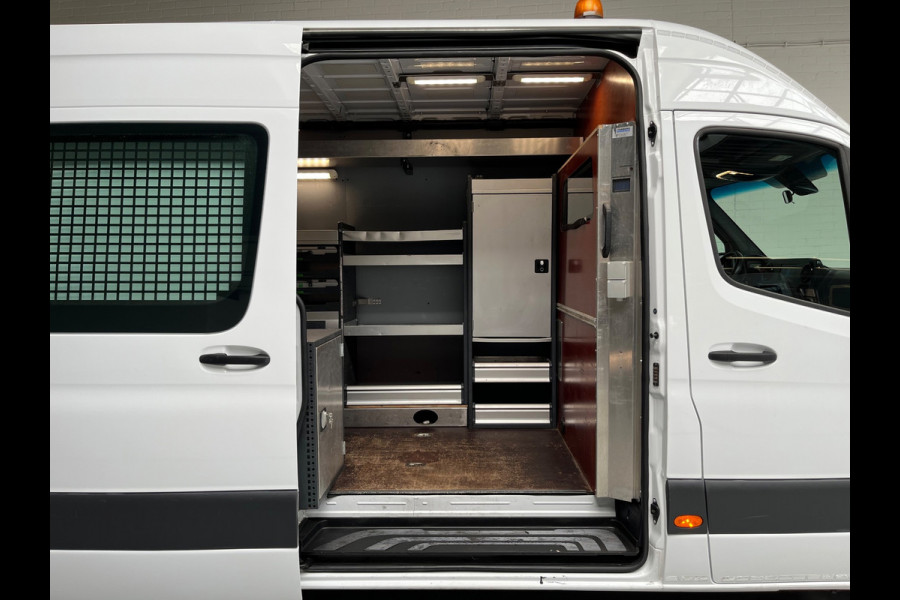 Mercedes-Benz Sprinter Automaat Servicewagen 314 2.2 CDI 140PK L2H2 euro6 BOTT, Victron V230, Standkachel Trekhaak RIJKLAARPRIJS