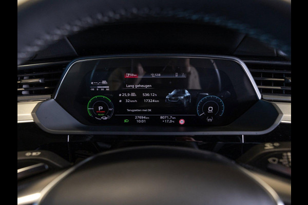Audi Q8 Sportback e-tron 50 quattro S Edition 95 kWh SOH 94% / 340pk / Elektrische stoelverstelling / Achteruitrij camera /