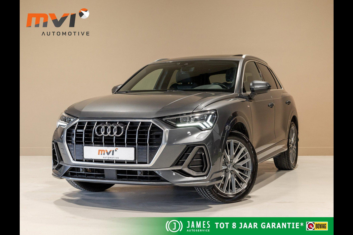 Audi Q3 45 TFSI quattro 2x S Line / 230pk / Panorama dak / B&O / Keyless / Achteruitrij camera /