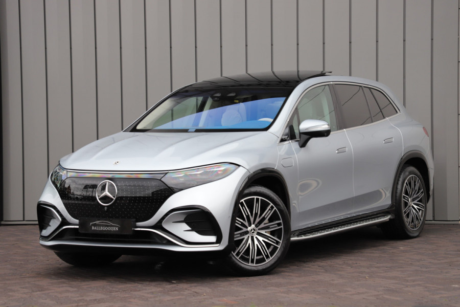 Mercedes-Benz EQS SUV 450+ AMG 108 kWh | 360PK | Massage | Hyperscreen | Achterasbesturing | Head-up | Luchtvering | Burmester | Leder exclusief | Key