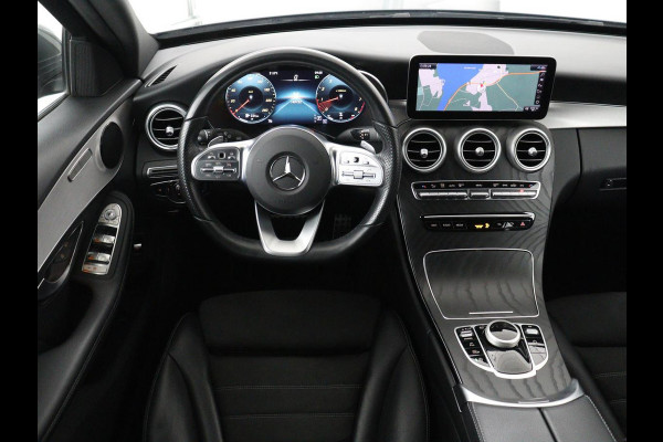 Mercedes-Benz C-Klasse 160 AMG Limited | Stoelverwarming | Leder/Alcantara | Trekhaak | Camera | Park Assist | Navigatie | Digitale Cockpit | Climate control | Cruise control | 18'' | Bluetooth