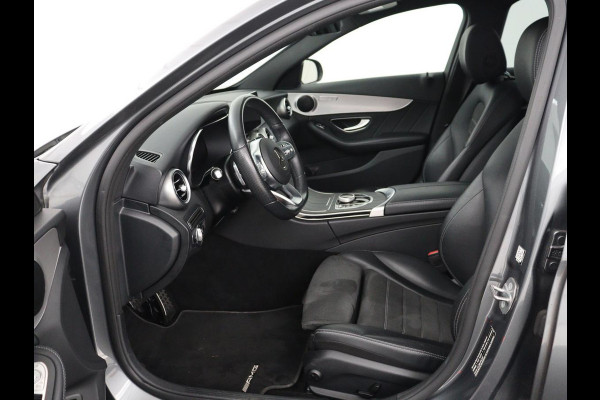 Mercedes-Benz C-Klasse 160 AMG Limited | Stoelverwarming | Leder/Alcantara | Trekhaak | Camera | Park Assist | Navigatie | Digitale Cockpit | Climate control | Cruise control | 18'' | Bluetooth