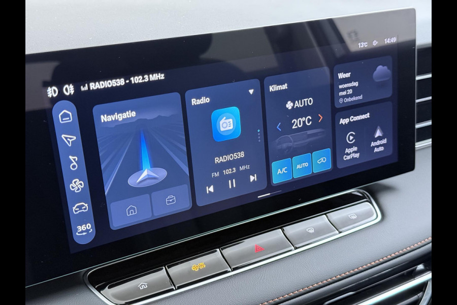 MG EHS 1.5 TGDI Luxury 15KM! NIEUWE AUTO| 360 CAMERA| ELEK. ACHTERKLEP| 7 JAAR MG GARANTIE| APPLE CARPLAY| ANDROID AUTO| STOELVERWARMING| FULL LED| ELEK. STOELEN|