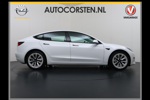 Tesla Model 3 Standard RWD Plus LFP Accu SOH 90,5% Warmtepomp Lmv 19" Elek.Achterklep Leder Panoramadak Navi Ecc Camera's Navi Ecc Pdc Traffic Aware Cruise + Aut.Sturen Lmv Led Elek.Stoelen+Memory+Verwarmd Dealeronderhouden Origineel Nederlandse Auto Garantie op Accu en Motor tot 21-6-2030/160.000km