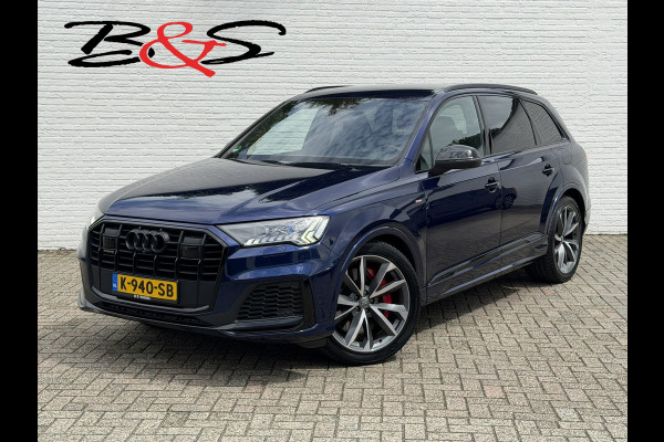 Audi Q7 60 TFSI e 335Kw Competition S-line Luchtvering Led Leder Camera Pdc Bose Adapt-Cruise Memory Seats