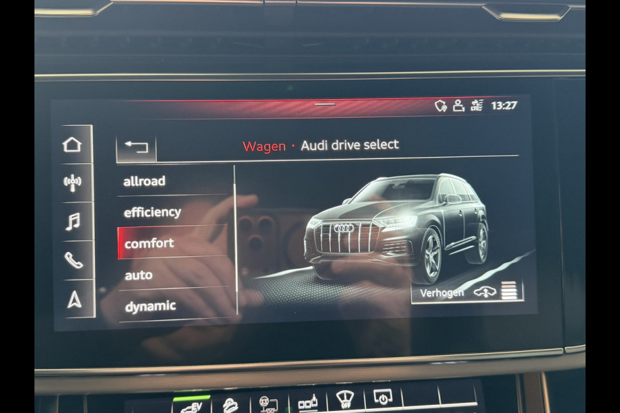 Audi Q7 60 TFSI e 335Kw Competition S-line Luchtvering Led Leder Camera Pdc Bose Adapt-Cruise Memory Seats