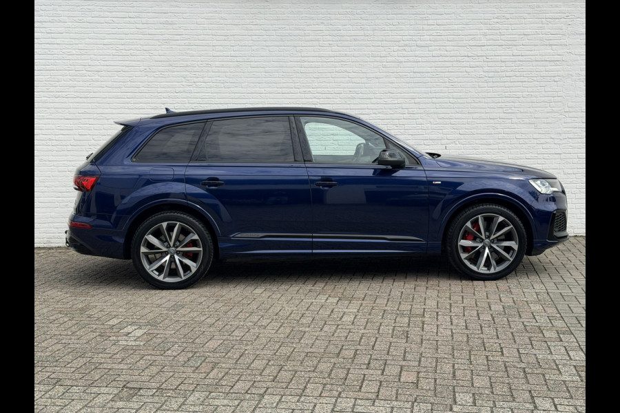 Audi Q7 60 TFSI e 335Kw Competition S-line Luchtvering Led Leder Camera Pdc Bose Adapt-Cruise Memory Seats