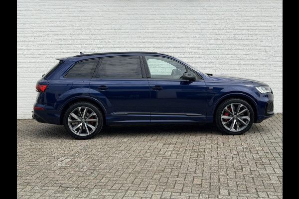 Audi Q7 60 TFSI e 335Kw Competition S-line Luchtvering Led Leder Camera Pdc Bose Adapt-Cruise Memory Seats