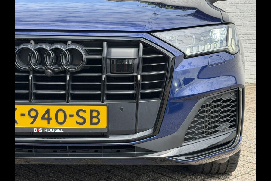 Audi Q7 60 TFSI e 335Kw Competition S-line Luchtvering Led Leder Camera Pdc Bose Adapt-Cruise Memory Seats
