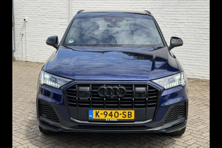 Audi Q7 60 TFSI e 335Kw Competition S-line Luchtvering Led Leder Camera Pdc Bose Adapt-Cruise Memory Seats