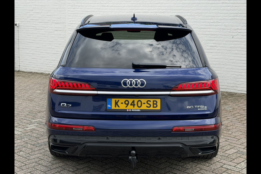 Audi Q7 60 TFSI e 335Kw Competition S-line Luchtvering Led Leder Camera Pdc Bose Adapt-Cruise Memory Seats