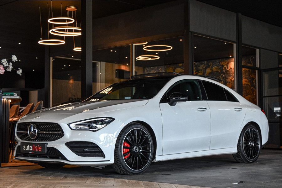 Mercedes-Benz CLA-Klasse 200 4MATIC AMG. Pano, HUD, Keyless, Camera, CarPlay, Sfeer!