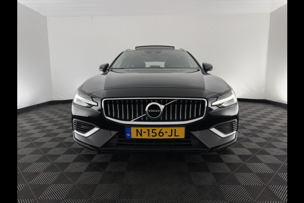 Volvo V60 2.0 T6 Recharge AWD Inscription (Plug-in) (INCL-BTW) Aut. *PANO | LEATHER | FULL-LED | MEMORY-PACK | KEYLESS | DIGI-COCKPIT | NAVI-FULLMAP | HEATED-SPORTSEATS | ECC | CRUISE | DAB | TOWBAR | 19''ALU*
