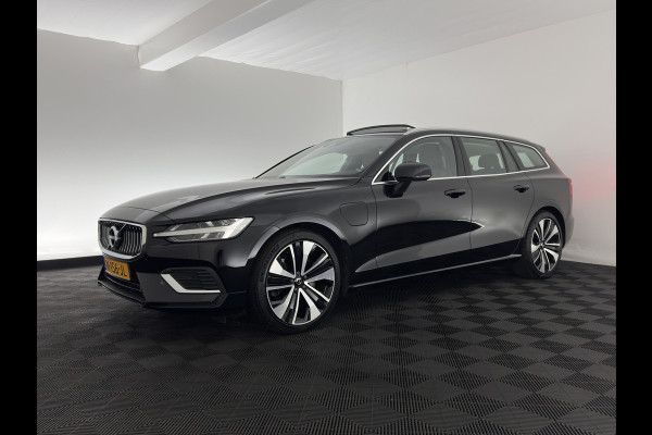 Volvo V60 2.0 T6 Recharge AWD Inscription (Plug-in) (INCL-BTW) Aut. *PANO | LEATHER | FULL-LED | MEMORY-PACK | KEYLESS | DIGI-COCKPIT | NAVI-FULLMAP | HEATED-SPORTSEATS | ECC | CRUISE | DAB | TOWBAR | 19''ALU*