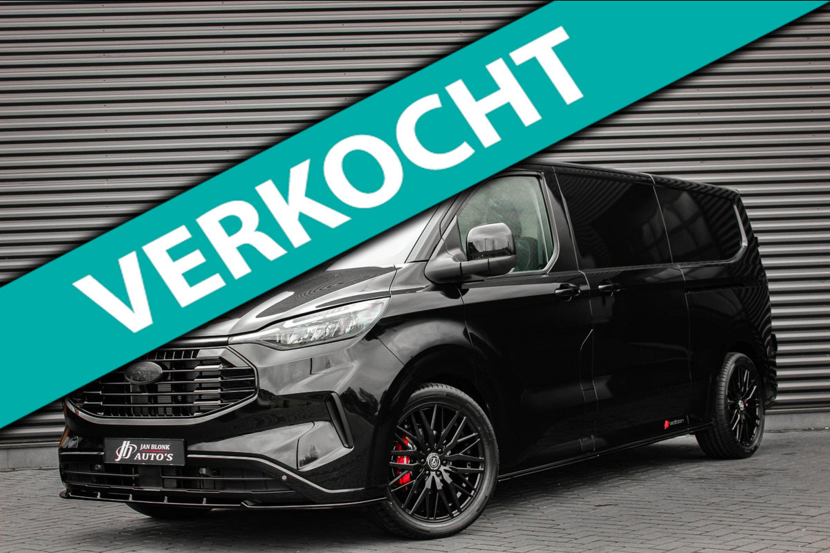 Ford Transit Custom 2.0 TDCI L2H1 Limited 170PK JB- EDITION / FULL BLACK / 3- ZITS / MY2024 / CAMERA / BPM VRIJ / DIRECT RIJDEN