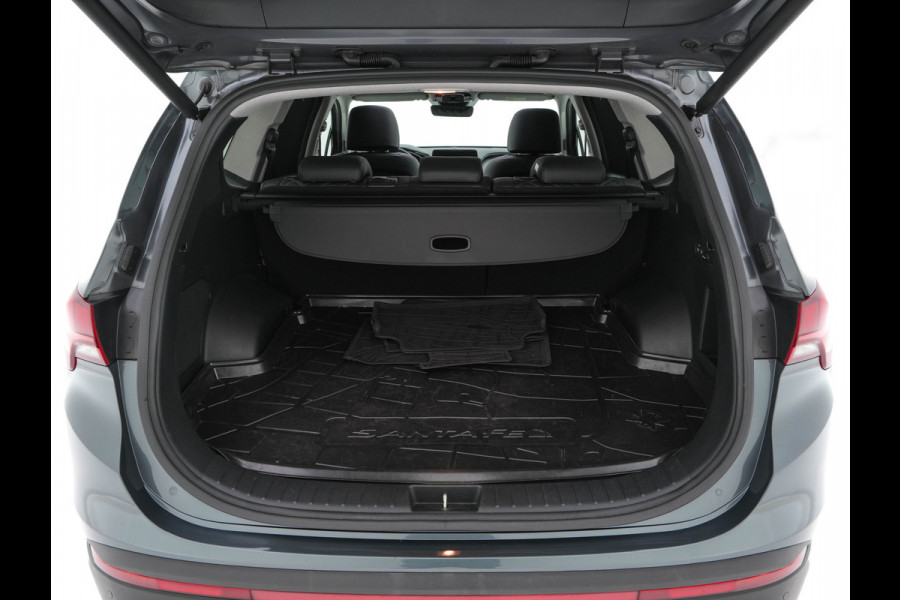 Hyundai Santa Fe 1.6 T-GDI HEV Premium Sky (Face-lift) (INCL-BTW) *PANO | LEATHER | FULL-LED | ADAPTIVE-CRUISE | BLINDSPOT | MEMORY-PACK | DIGI-COCKPIT | SHIFTPADDLES | PRIVACYGLASS | NAVI-FULLMAP | HEAD-UP |19''ALU*