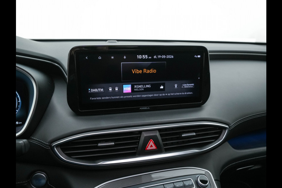 Hyundai Santa Fe 1.6 T-GDI HEV Premium Sky (Face-lift) (INCL-BTW) *PANO | LEATHER | FULL-LED | ADAPTIVE-CRUISE | BLINDSPOT | MEMORY-PACK | DIGI-COCKPIT | SHIFTPADDLES | PRIVACYGLASS | NAVI-FULLMAP | HEAD-UP |19''ALU*