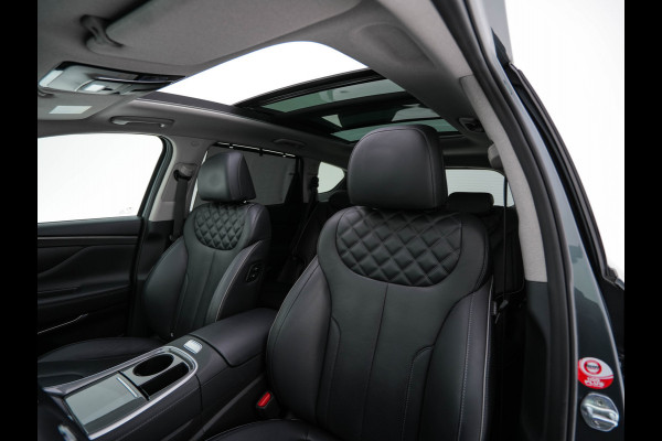 Hyundai Santa Fe 1.6 T-GDI HEV Premium Sky (Face-lift) (INCL-BTW) *PANO | LEATHER | FULL-LED | ADAPTIVE-CRUISE | BLINDSPOT | MEMORY-PACK | DIGI-COCKPIT | SHIFTPADDLES | PRIVACYGLASS | NAVI-FULLMAP | HEAD-UP |19''ALU*