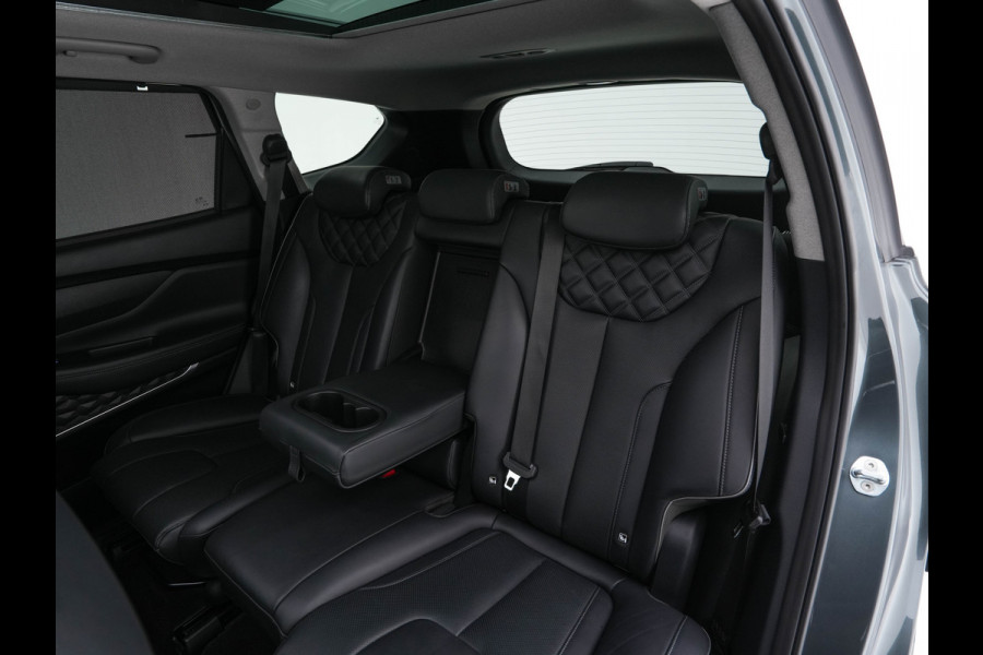 Hyundai Santa Fe 1.6 T-GDI HEV Premium Sky (Face-lift) (INCL-BTW) *PANO | LEATHER | FULL-LED | ADAPTIVE-CRUISE | BLINDSPOT | MEMORY-PACK | DIGI-COCKPIT | SHIFTPADDLES | PRIVACYGLASS | NAVI-FULLMAP | HEAD-UP |19''ALU*