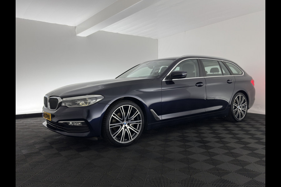 BMW 5 Serie Touring 520d High Executive *LEATHER | FULL-LED | MEMORY-PACK | HEATED-COMFORTSEATS | NAVI-FULLMAP | ECC | PDC | CRUISE | KEYLESS | TOWBAR |  20''ALU*