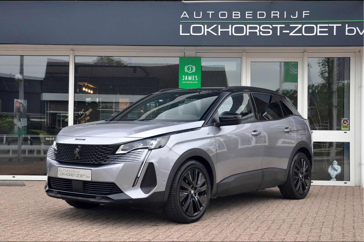 Peugeot 3008 1.6 HYbrid 225 GT | Focal | Black Pack | 19 inch