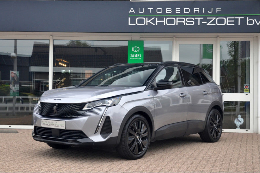 Peugeot 3008 1.6 HYbrid 225 GT | Focal | Black Pack | 19 inch