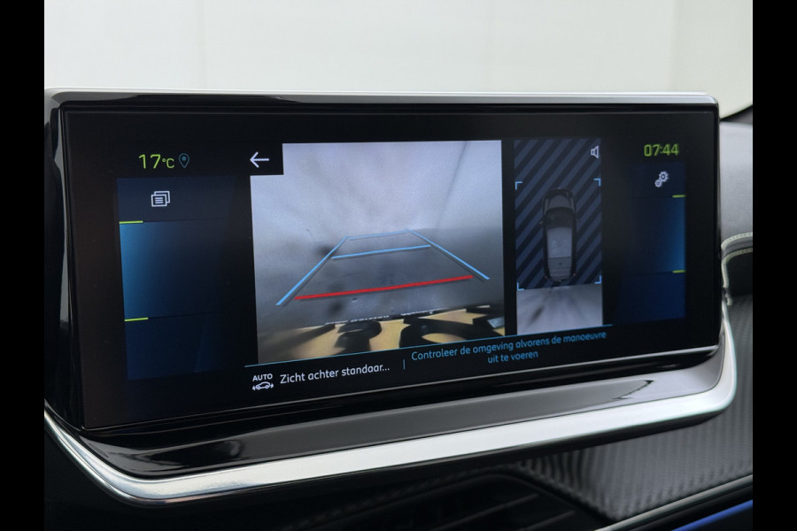 Peugeot e-208 EV GT 350 50 kWh SOH 89% Adap.Cruise 3D-Navi Stoelverwarming 360°Camera Apple Carplay Android Auto Ecc Pdc Privacy Glas Led Isofix DAB Lane Assist Keyless DAB+ 1e Eigenaar Dealeronderhouden Origineel Nederlandse Auto
