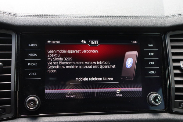 Škoda Kodiaq 1.5 TSI Sportline Business org.NL trekhaak stuurverw el.klep canton camera