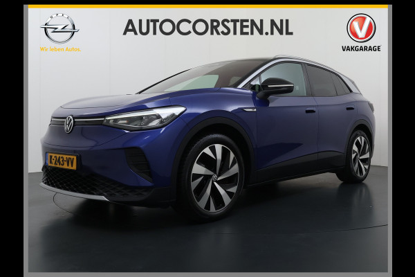 Volkswagen ID.4 1st 82kWh SOH 89,4% Trekhaak Warmtepomp Navi Ecc Camera Stoel+Stuurverwarming Apple Carplay Android Auto Pdc Lmv 20" Privacy Glas Led Isofix Voorruitverwarming DAB Rijstrooksensor 1.000KG Trekgewicht 1e Eigenaar Dealeronderhouden Origineel Nederlandse Auto