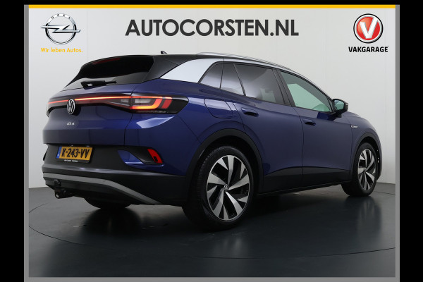 Volkswagen ID.4 1st 82kWh SOH 89,4% Trekhaak Warmtepomp Navi Ecc Camera Stoel+Stuurverwarming Apple Carplay Android Auto Pdc Lmv 20" Privacy Glas Led Isofix Voorruitverwarming DAB Rijstrooksensor 1.000KG Trekgewicht 1e Eigenaar Dealeronderhouden Origineel Nederlandse Auto