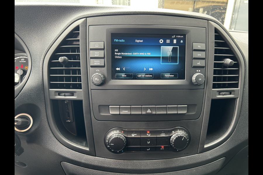 Mercedes-Benz eVito 112 Lang 60 kWh / Snellader / Camera / Navigatie / Cruise control / Airco / 270 Graden achterdeuren
