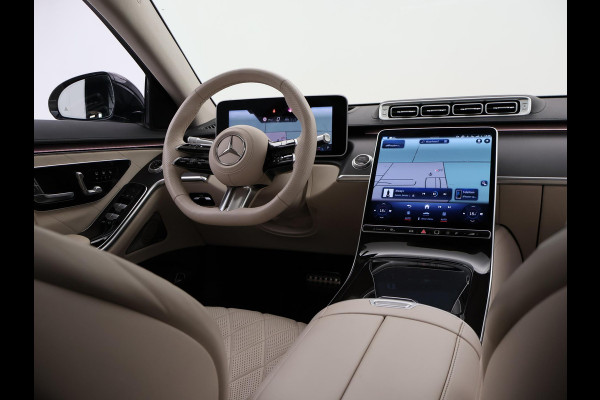 Mercedes-Benz S-Klasse 350d LANG AMG-LINE 286 PK + BUSINESS CLASS PAKKET | MASSAGE V+A | 3D DISPLAY | BURMESTER | SOFT-CLOSE | PANORAMA | LASER LIGHT