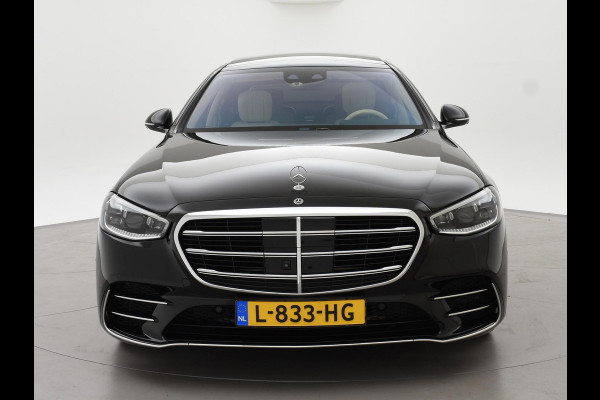 Mercedes-Benz S-Klasse 350d LANG AMG-LINE 286 PK + BUSINESS CLASS PAKKET | MASSAGE V+A | 3D DISPLAY | BURMESTER | SOFT-CLOSE | PANORAMA | LASER LIGHT