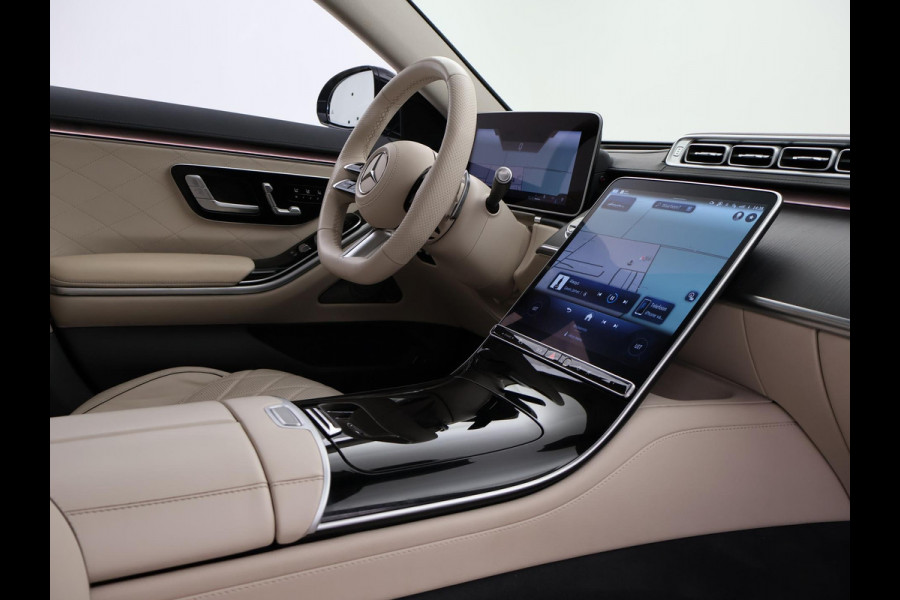 Mercedes-Benz S-Klasse 350d LANG AMG-LINE 286 PK + BUSINESS CLASS PAKKET | MASSAGE V+A | 3D DISPLAY | BURMESTER | SOFT-CLOSE | PANORAMA | LASER LIGHT