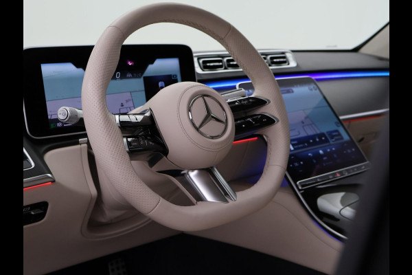 Mercedes-Benz S-Klasse 350d LANG AMG-LINE 286 PK + BUSINESS CLASS PAKKET | MASSAGE V+A | 3D DISPLAY | BURMESTER | SOFT-CLOSE | PANORAMA | LASER LIGHT