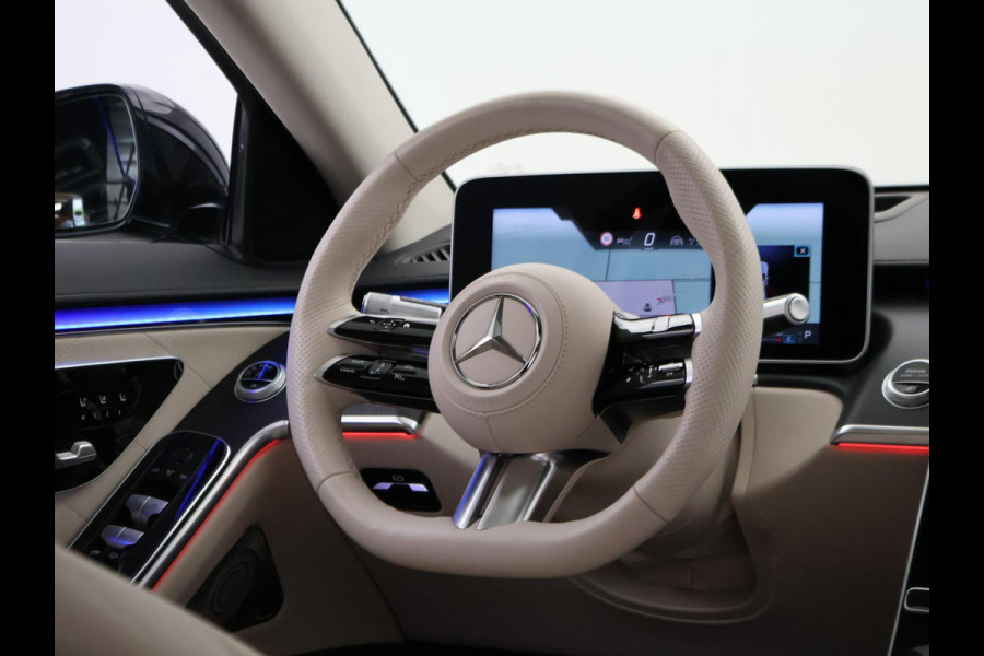 Mercedes-Benz S-Klasse 350d LANG AMG-LINE 286 PK + BUSINESS CLASS PAKKET | MASSAGE V+A | 3D DISPLAY | BURMESTER | SOFT-CLOSE | PANORAMA | LASER LIGHT