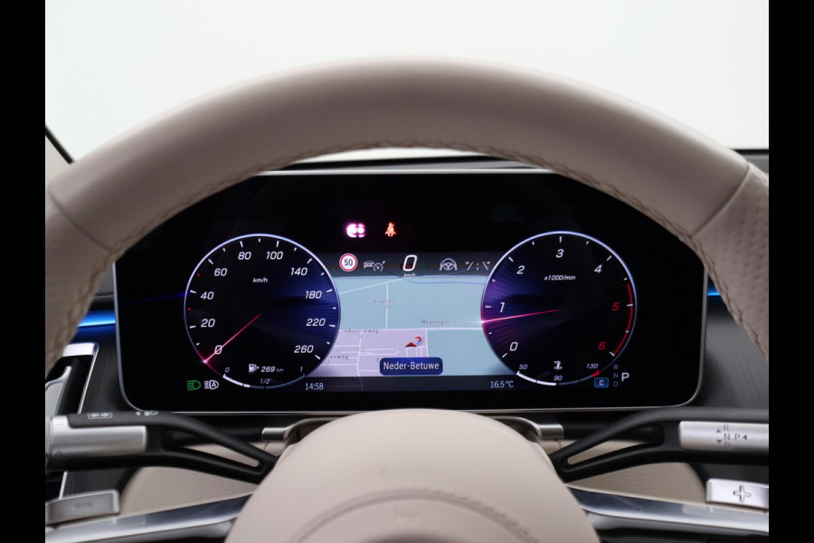 Mercedes-Benz S-Klasse 350d LANG AMG-LINE 286 PK + BUSINESS CLASS PAKKET | MASSAGE V+A | 3D DISPLAY | BURMESTER | SOFT-CLOSE | PANORAMA | LASER LIGHT
