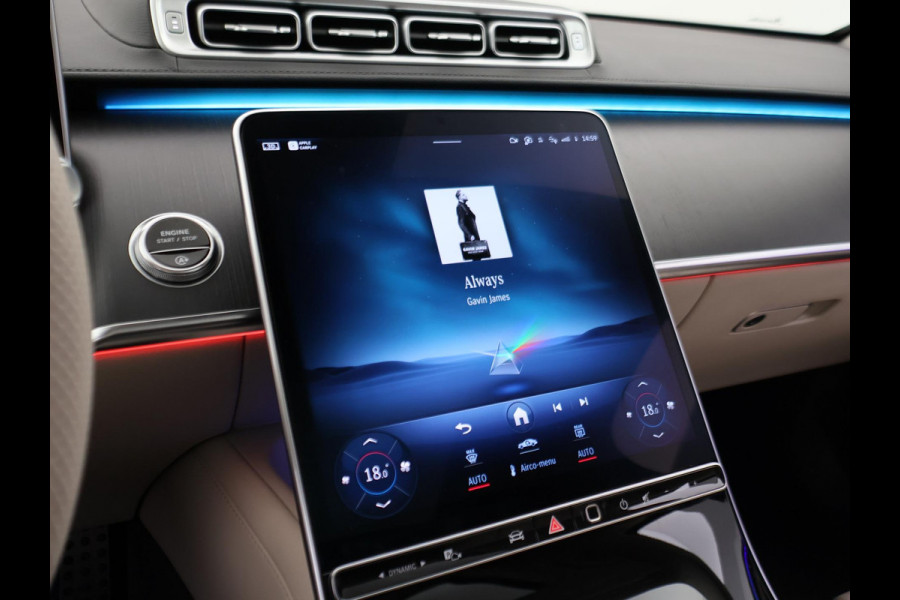 Mercedes-Benz S-Klasse 350d LANG AMG-LINE 286 PK + BUSINESS CLASS PAKKET | MASSAGE V+A | 3D DISPLAY | BURMESTER | SOFT-CLOSE | PANORAMA | LASER LIGHT