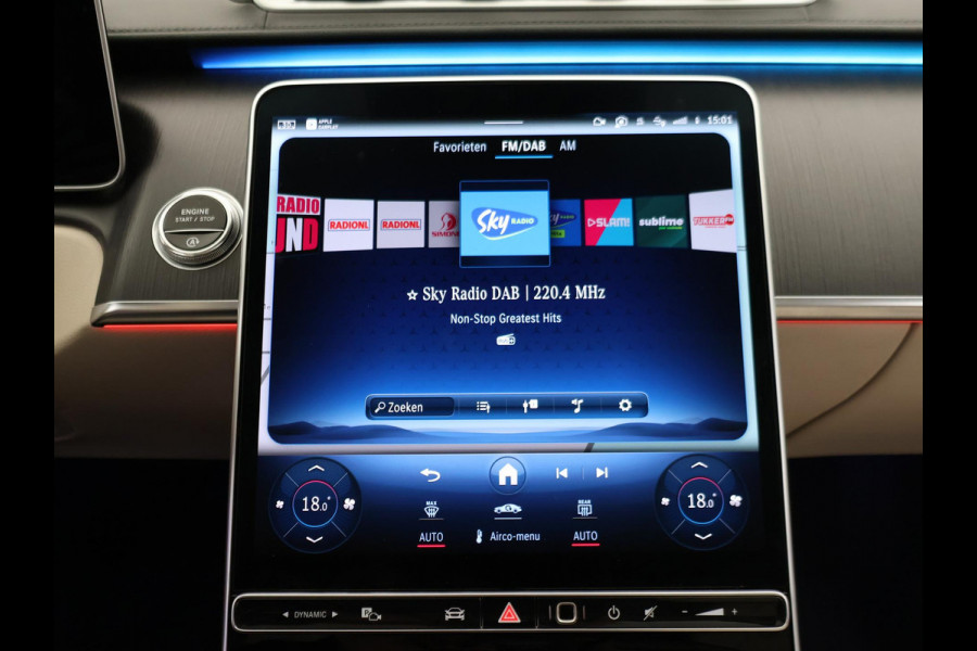 Mercedes-Benz S-Klasse 350d LANG AMG-LINE 286 PK + BUSINESS CLASS PAKKET | MASSAGE V+A | 3D DISPLAY | BURMESTER | SOFT-CLOSE | PANORAMA | LASER LIGHT