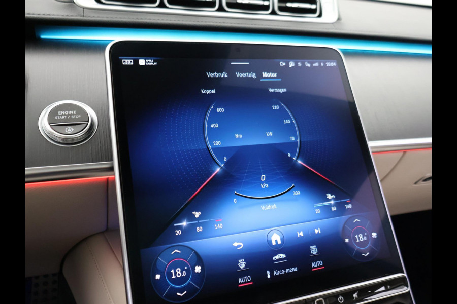 Mercedes-Benz S-Klasse 350d LANG AMG-LINE 286 PK + BUSINESS CLASS PAKKET | MASSAGE V+A | 3D DISPLAY | BURMESTER | SOFT-CLOSE | PANORAMA | LASER LIGHT