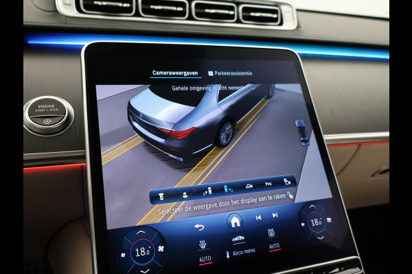 Mercedes-Benz S-Klasse 350d LANG AMG-LINE 286 PK + BUSINESS CLASS PAKKET | MASSAGE V+A | 3D DISPLAY | BURMESTER | SOFT-CLOSE | PANORAMA | LASER LIGHT