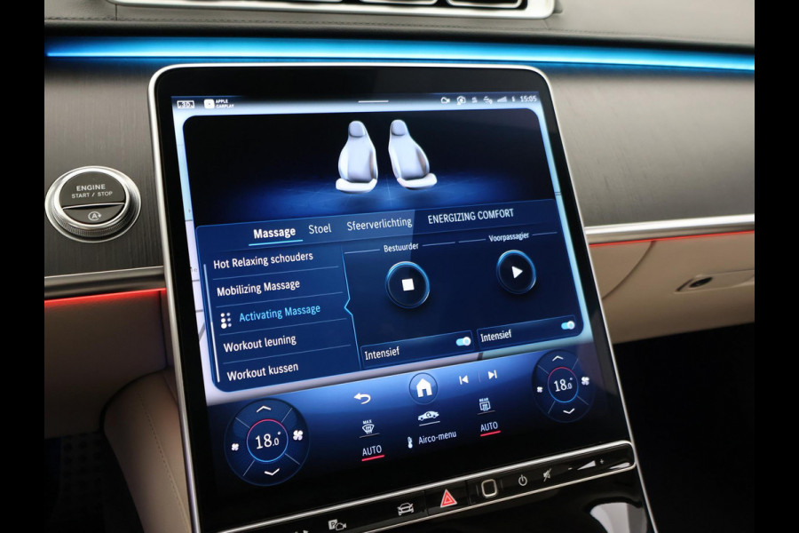 Mercedes-Benz S-Klasse 350d LANG AMG-LINE 286 PK + BUSINESS CLASS PAKKET | MASSAGE V+A | 3D DISPLAY | BURMESTER | SOFT-CLOSE | PANORAMA | LASER LIGHT