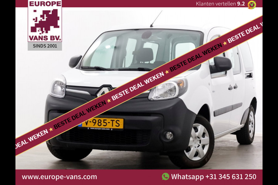 Renault Kangoo Express Z.E. Maxi L2H1 33kWh D.C. 5-Zitplaatsen Koopaccu SOH 98% 12-2018